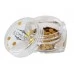 Komilfo disco design №033 gold hologram 3 mm (1 g) Komilfo disco design №033 gold hologram 3 mm (1 g)