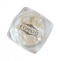 Komilfo disco design №036 white 3 mm (1 g)
