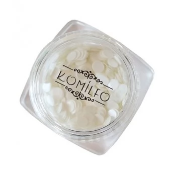 Komilfo disco design №036 white 3 mm (1 g)