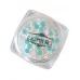 Komilfo disco design №040 transparent with a silver-blue sheen 3 mm (1 g) Komilfo disco design №040 transparent with a silver-blue sheen 3 mm (1 g)