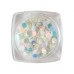 Komilfo disco design №040 transparent with a silver-blue sheen 3 mm (1 g) Komilfo disco design №040 transparent with a silver-blue sheen 3 mm (1 g)