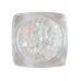 Komilfo disco design №041 white hologram (pink overflow) 2 mm (1 g) Komilfo disco design №041 white hologram (pink overflow) 2 mm (1 g)