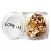Komilfo Foil crimped for nails in a tin gold