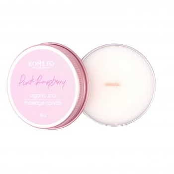 Komilfo Massage Candle - Pink Raspberry 30 g