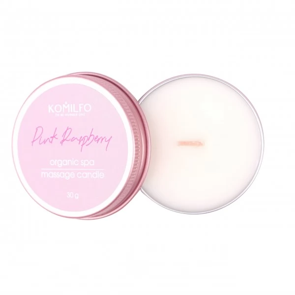 Komilfo Massage Candle - Pink Raspberry 30 g Komilfo Massage Candle - Pink Raspberry 30 g