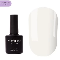 Komilfo No Wipe Milky White Top HEMA/TPO free top without a sticky layer 8 ml