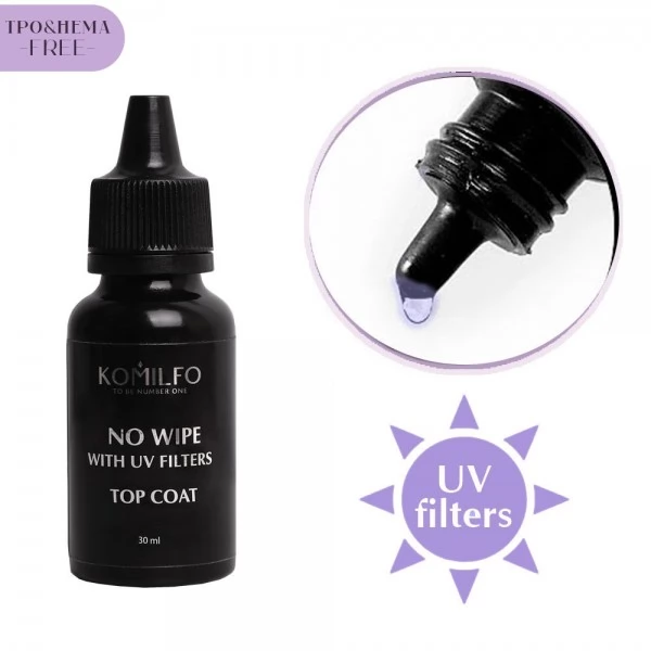 Komilfo No Wipe with UV Top HEMA/TPO free 30 ml