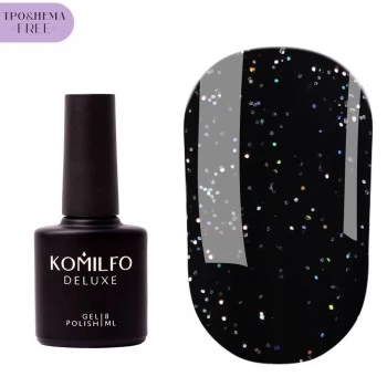 Komilfo No Wipe Holographic Top HEMA/TPO free holographic top without a sticky layer 8 ml