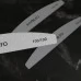File Komilfo semicircle gray 100/100 18 cm File Komilfo semicircle gray 100/100 18 cm