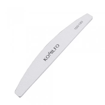 File Komilfo semicircle gray 100/180 18 cm