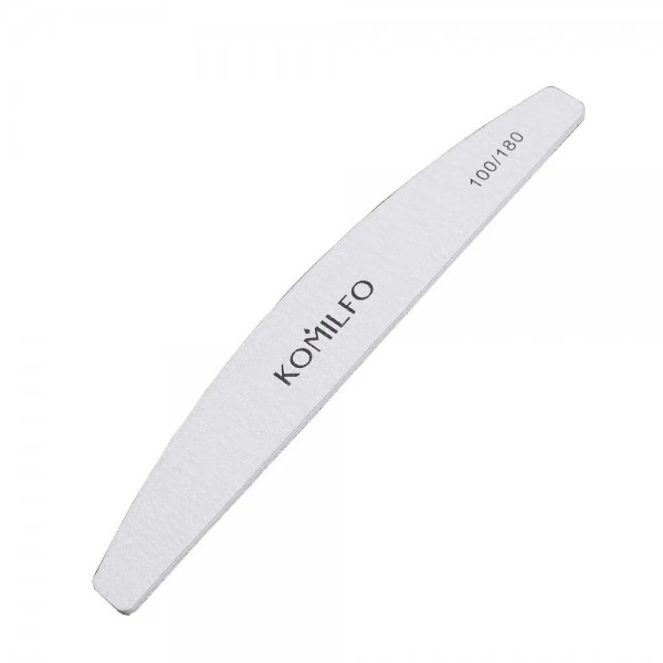 File Komilfo semicircle gray 100/180 18 cm File Komilfo semicircle gray 100/180 18 cm