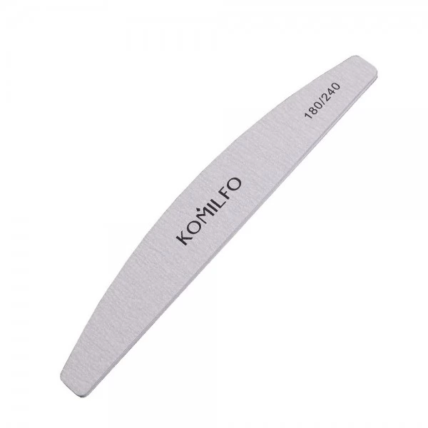 File Komilfo semicircle gray 180/240 18 cm File Komilfo semicircle gray 180/240 18 cm