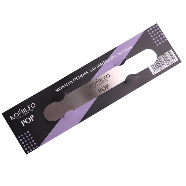 Komilfo metal base for manicure - POP 18/135 mm Komilfo metal base for manicure - POP 18/135 mm