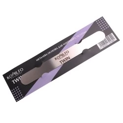 Komilfo metal base for manicure - TWIN 18/155 mm