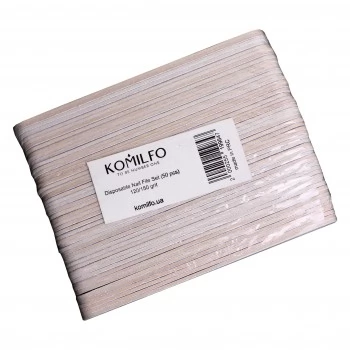 Set of disposable files Komilfo 50 pcs (120/150 grit)
