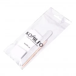 Komilfo disposable set №4 drop nail file 150/150 buff 100/180 orange stick 10 lint-free napkins