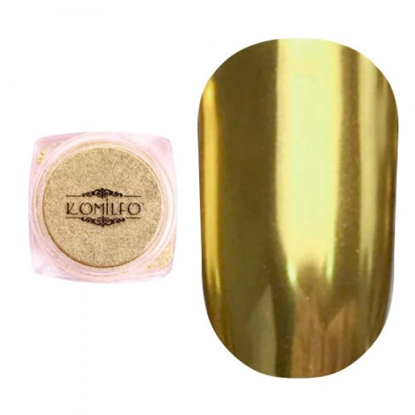 Komilfo Mirror Powder №003 gold leaf 0.5 gr Komilfo Mirror Powder №003 gold leaf 0.5 gr