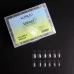 Komilfo SoFast Nail Forms Ballerina Medium 240 pcs