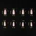 Komilfo SoFast Nail Forms Nude Soft Square Medium 300 pcs