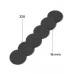 Refill set 16 mm black 50 pcs. 320 grit Refill set 16 mm black 50 pcs. 320 grit