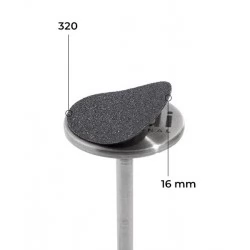 Refill set 16 mm black 50 pcs. 320 grit