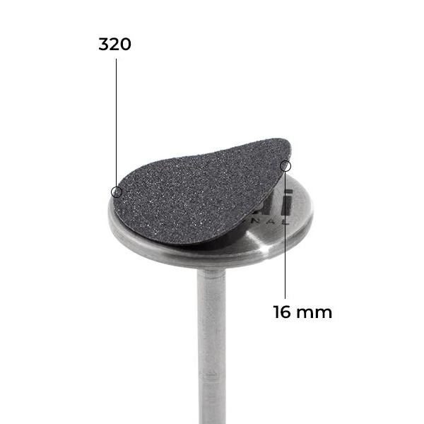 Refill set 16 mm black 50 pcs. 320 grit Refill set 16 mm black 50 pcs. 320 grit