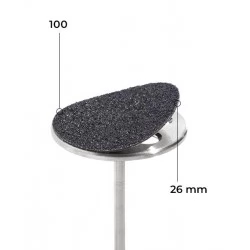 Refill set 26 mm black soft layer 50 pcs. 100 grit