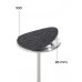 Refill set 26 mm black soft layer 50 pcs. 100 grit Refill set 26 mm black soft layer 50 pcs. 100 grit