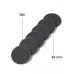 Refill set 26 mm black soft layer 50 pcs. 180 grit