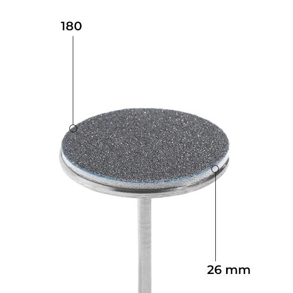 Refill set 26 mm black soft layer 50 pcs. 180 grit