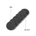 Refill set 26 mm black soft layer 50 pcs. 240 grit