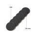 Refill set 26 mm black soft layer 50 pcs. 320 grit Refill set 26 mm black soft layer 50 pcs. 320 grit