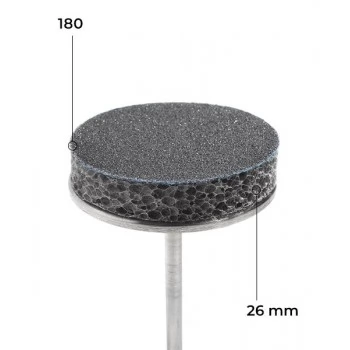 Buff refill set 26 mm black, 50 pcs. 180 grit