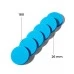 Buff refill set 26 mm blue, 50 pcs. 180 grit Buff refill set 26 mm blue, 50 pcs. 180 grit