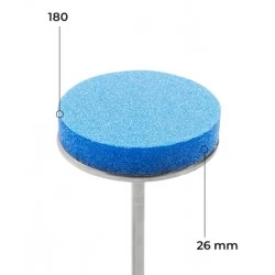 Buff refill set 26 mm blue, 50 pcs. 180 grit