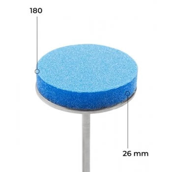 Buff refill set 26 mm blue, 50 pcs. 180 grit