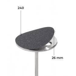 Refill set 26 mm black 50 pcs. 240 grit
