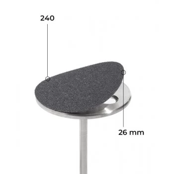 Refill set 26 mm black 50 pcs. 240 grit