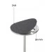 Refill set 26 mm black 50 pcs. 240 grit
