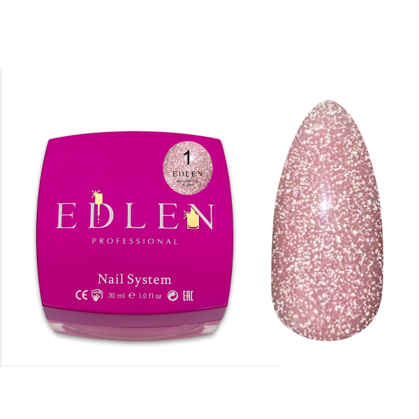 Builder gel Flash Edlen 30 ml no.1 Builder gel Flash Edlen 30 ml no.1