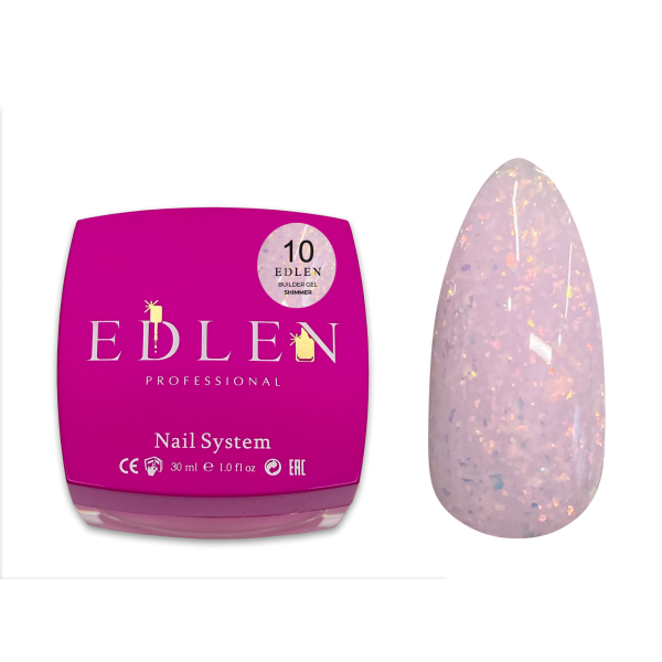 Builder gel Shimmer Edlen 30 ml no.10 Builder gel Shimmer Edlen 30 ml no.10