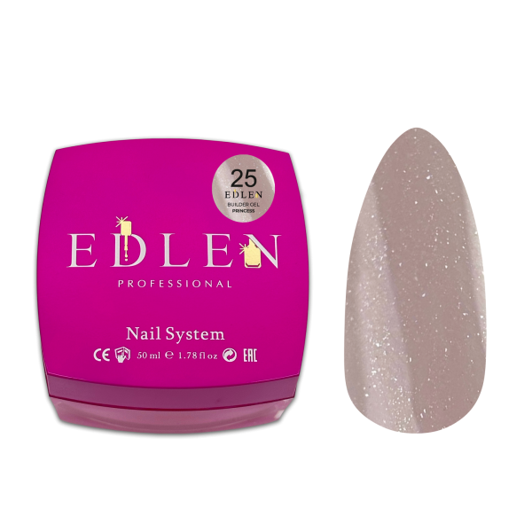 Builder gel Edlen Princess 50 ml no.25 Builder gel Edlen Princess 50 ml no.25