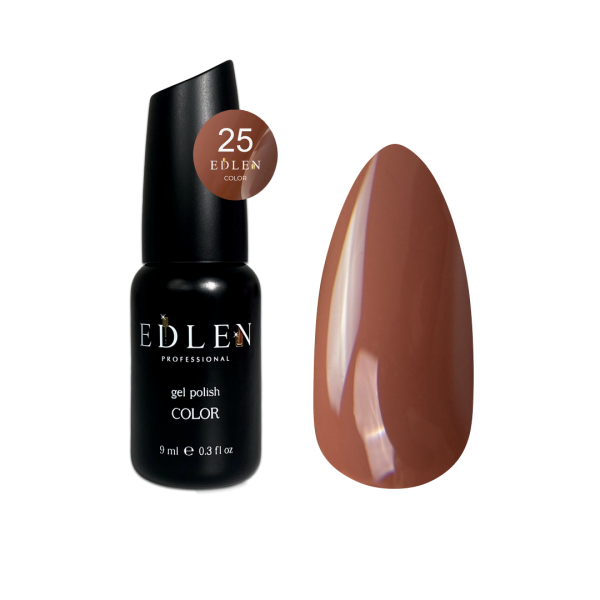 Gel polish Edlen Color 9 ml no.025 Gel polish Edlen Color 9 ml no.025