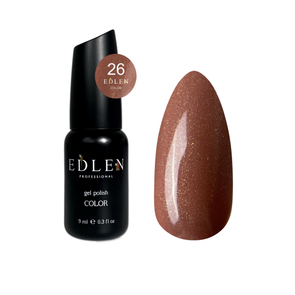 Gel polish Edlen Color 9 ml no.026 Gel polish Edlen Color 9 ml no.026