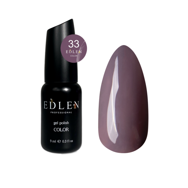 Gel polish Edlen Color 9 ml no.033 Gel polish Edlen Color 9 ml no.033