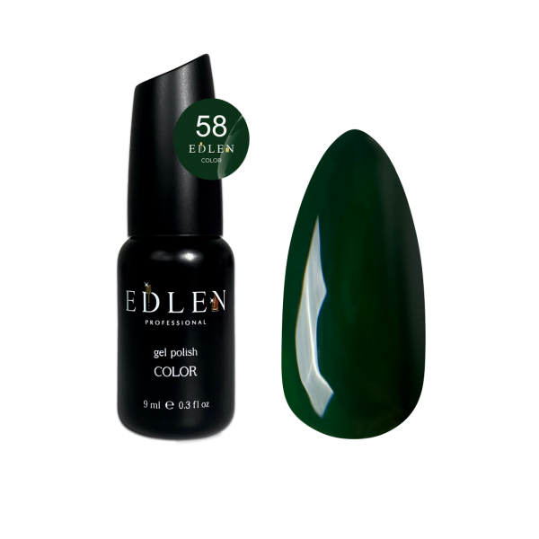 Gel polish Edlen Color 9 ml no.058 Gel polish Edlen Color 9 ml no.058