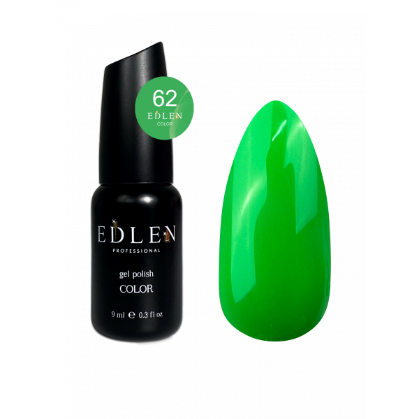 Gel polish Edlen Color 9 ml no.062 Gel polish Edlen Color 9 ml no.062