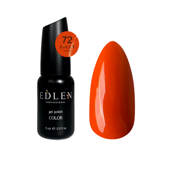 Gel polish Edlen Color 9 ml no.072 Gel polish Edlen Color 9 ml no.072