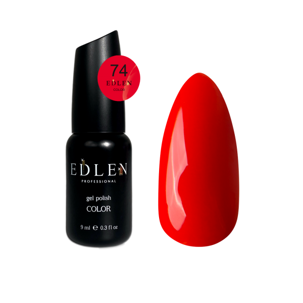 Gel polish Edlen Color 9 ml no.074 Gel polish Edlen Color 9 ml no.074