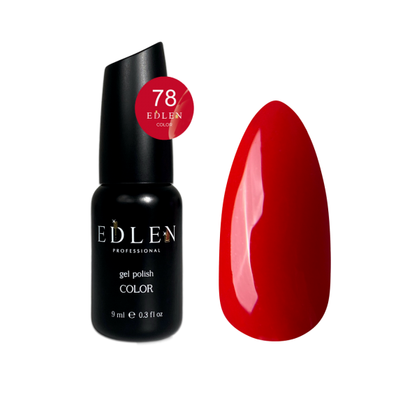 Gel polish Edlen Color 9 ml no.078 Gel polish Edlen Color 9 ml no.078